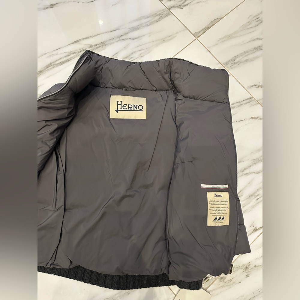 Brand New Woman’s Herno Jacket Coat Wool Down - Picture 3 of 7